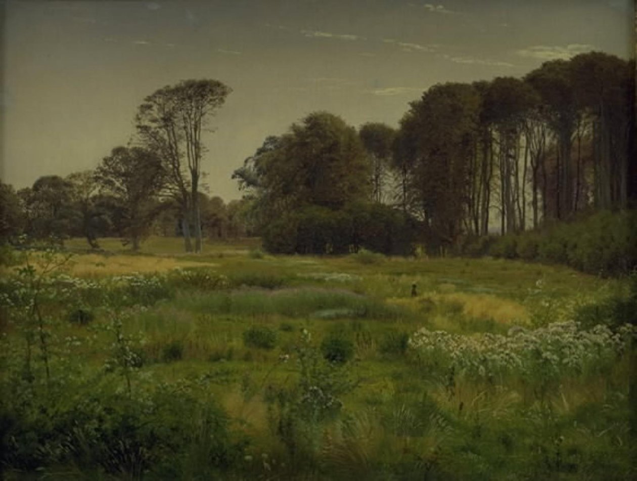 Yaz manzarası. Fåborg yakınlarındaki Horneland by Vilhelm Kyhn