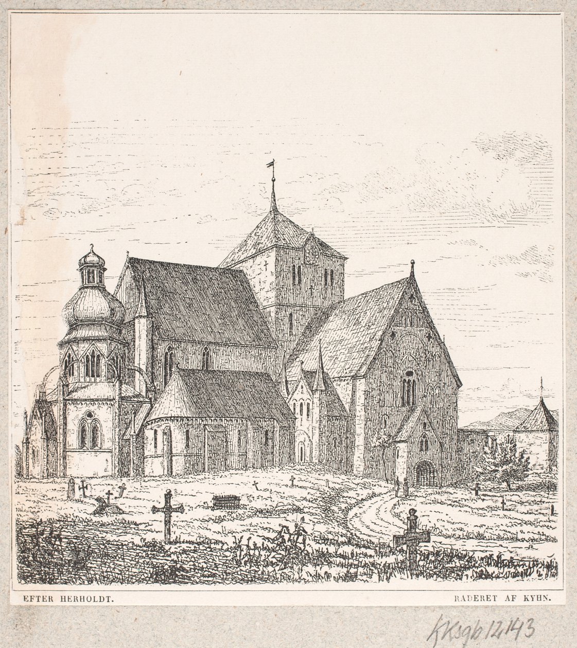 Trondheim Katedrali by Vilhelm Kyhn