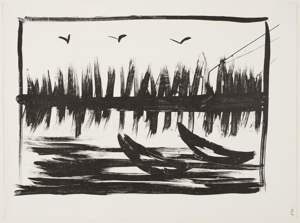 göl kenarı by Vilhelm Lundstrøm