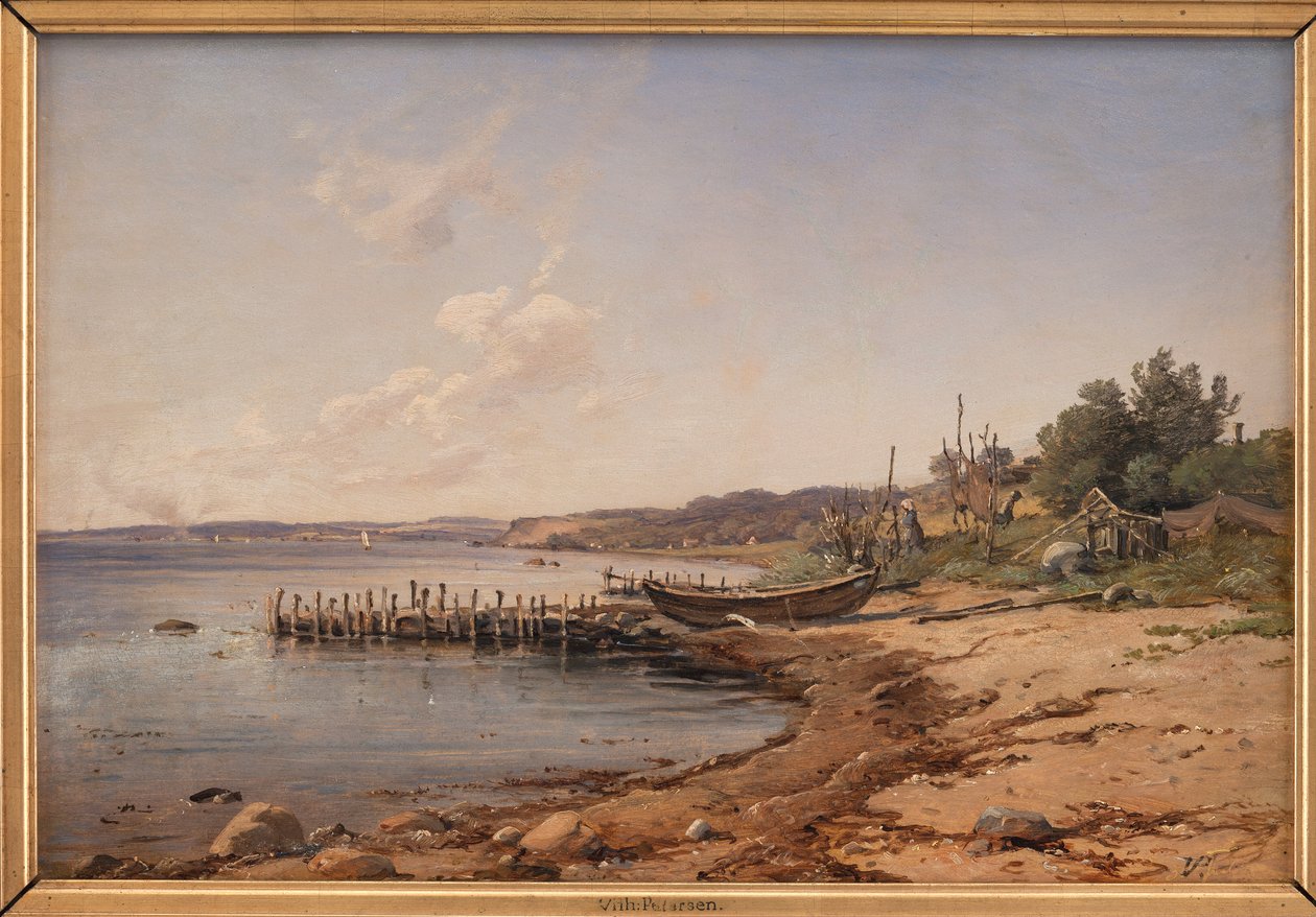 Sesin Yanında Bir Plaj by Vilhelm Petersen