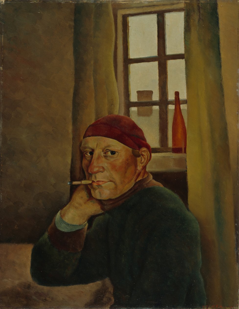 Otoportre, 1933. by Vilho Lampi