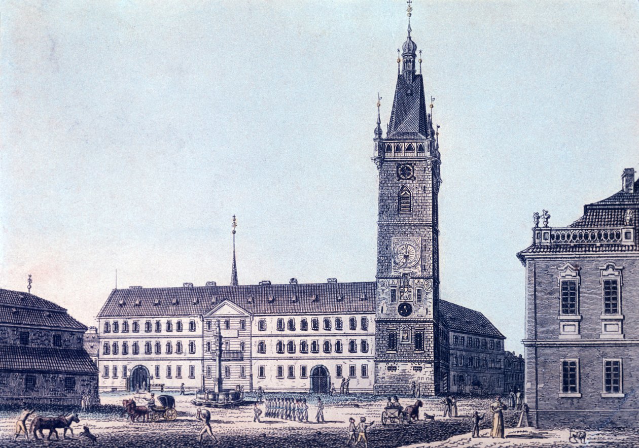 Yeni Belediye Binası, c.1830 by Vincenc Morstadt