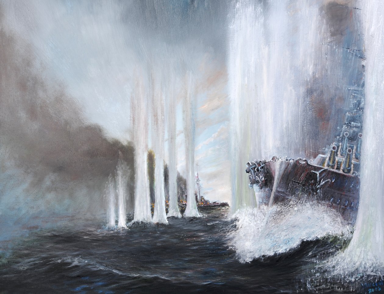 HMS Warspite, 31 Mayıs 1916, 2018, Jutland