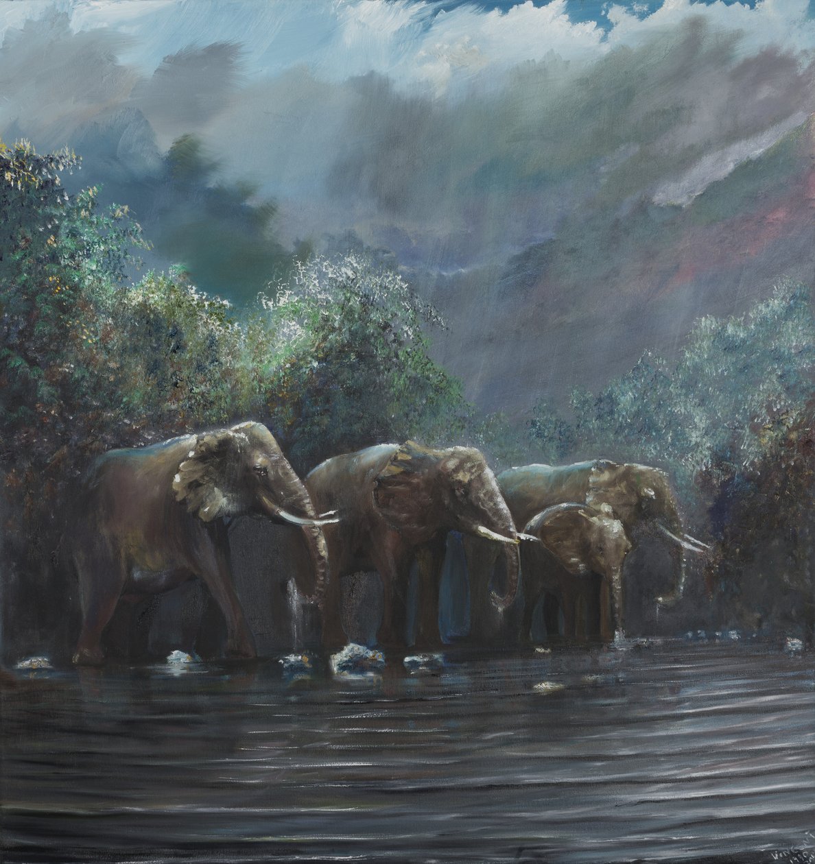 Hoş Geldin Suları, 1990, by Vincent Alexander Booth