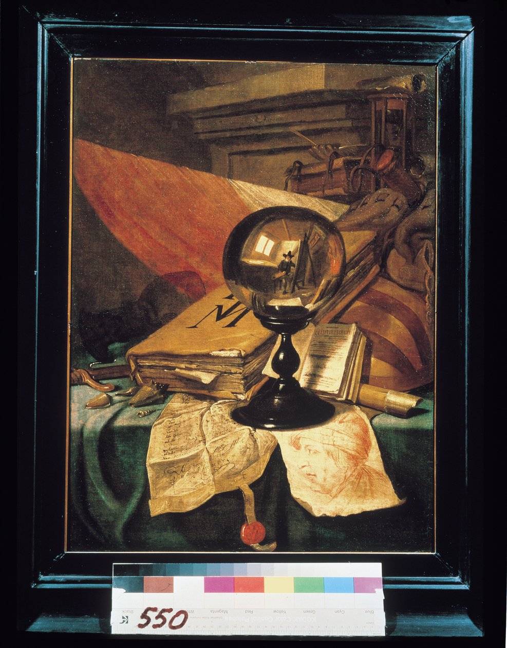 Kristal Küreli Vanitas by Vincent Laurensz van der Vinne