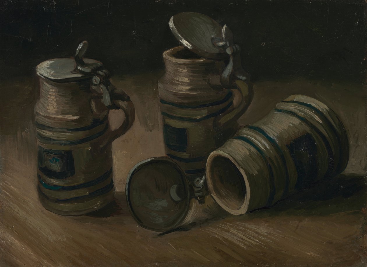 bira maşrapaları by Vincent van Gogh