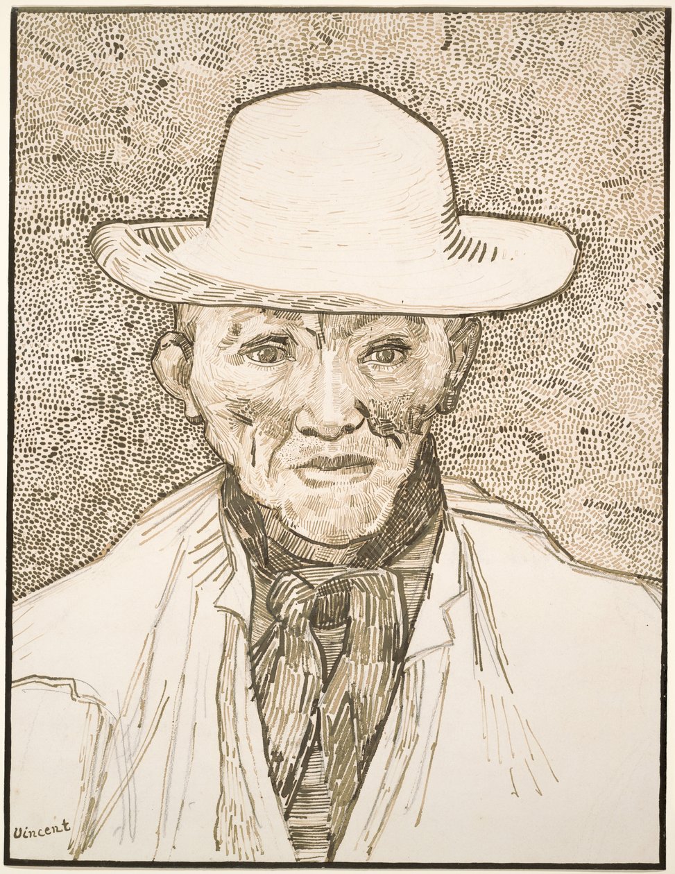 Camargue köylüsü by Vincent van Gogh