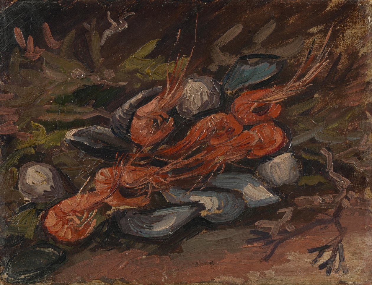 Karides ve Midye by Vincent van Gogh