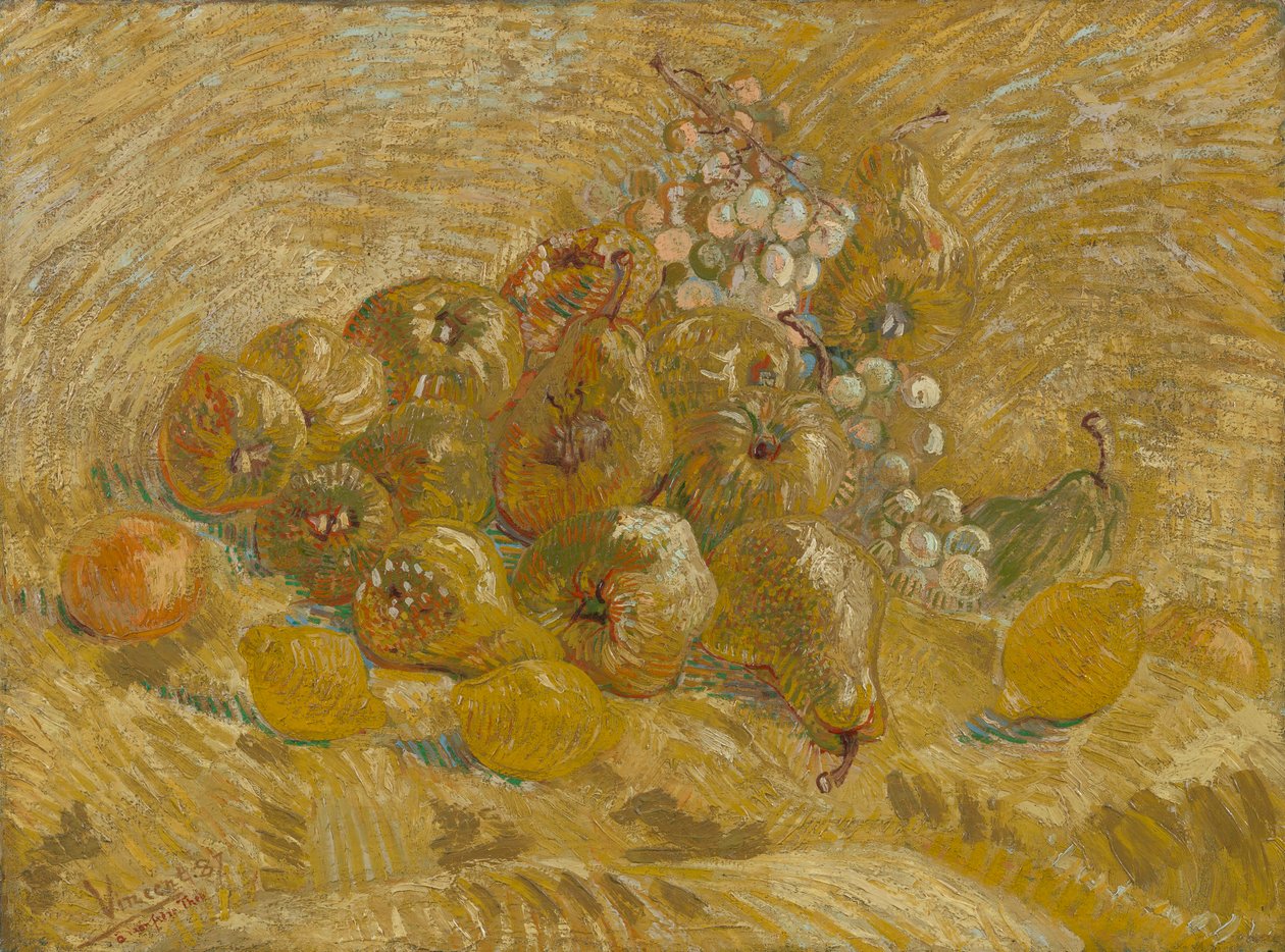 Ayva, Limon, Armut ve Üzüm by Vincent van Gogh