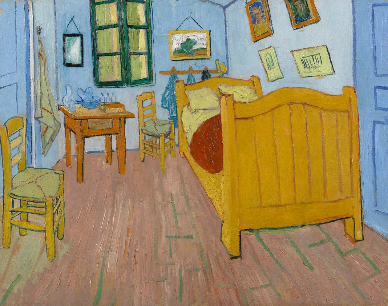 Yatak odası by Vincent van Gogh