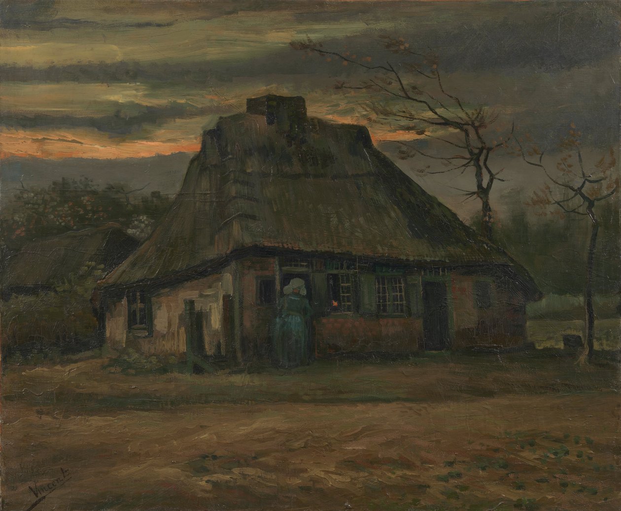Kulübe by Vincent van Gogh