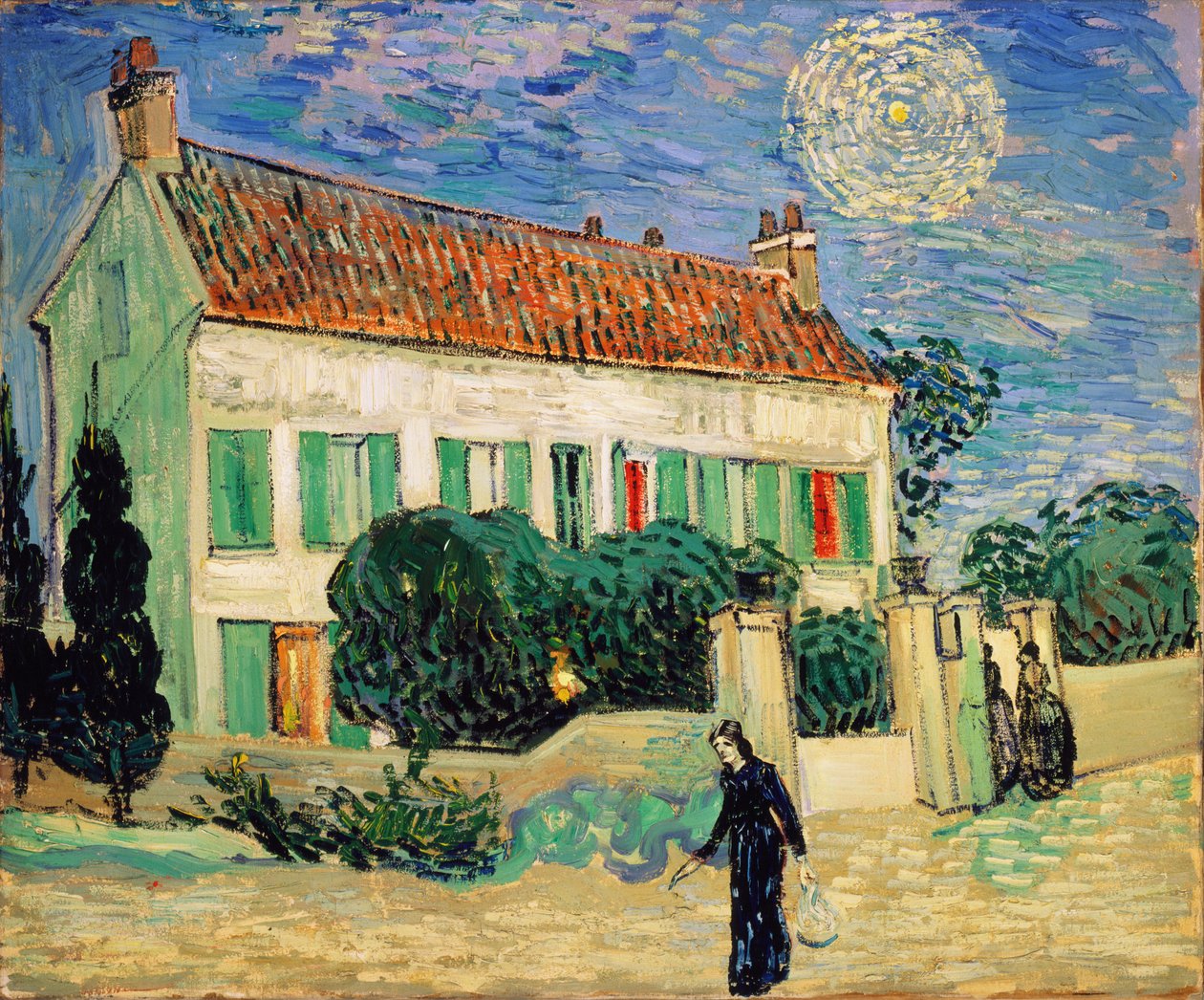 Geceleri Beyaz Saray by Vincent van Gogh