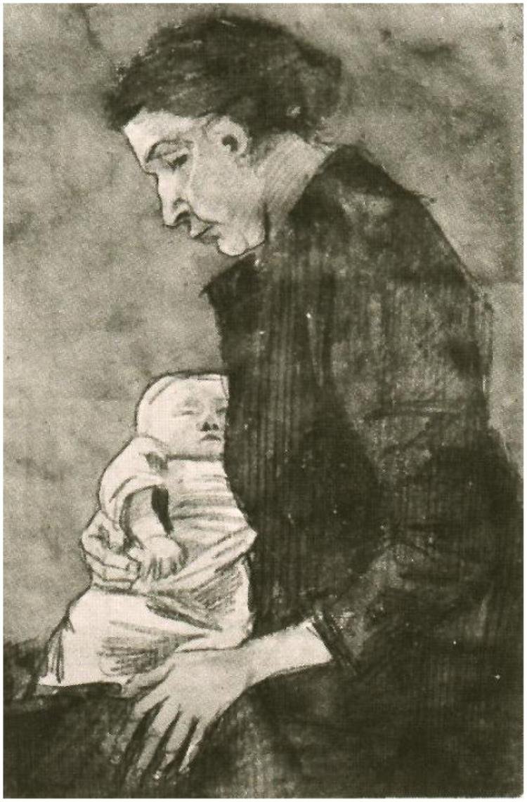 Bakıcı Bebek by Vincent van Gogh