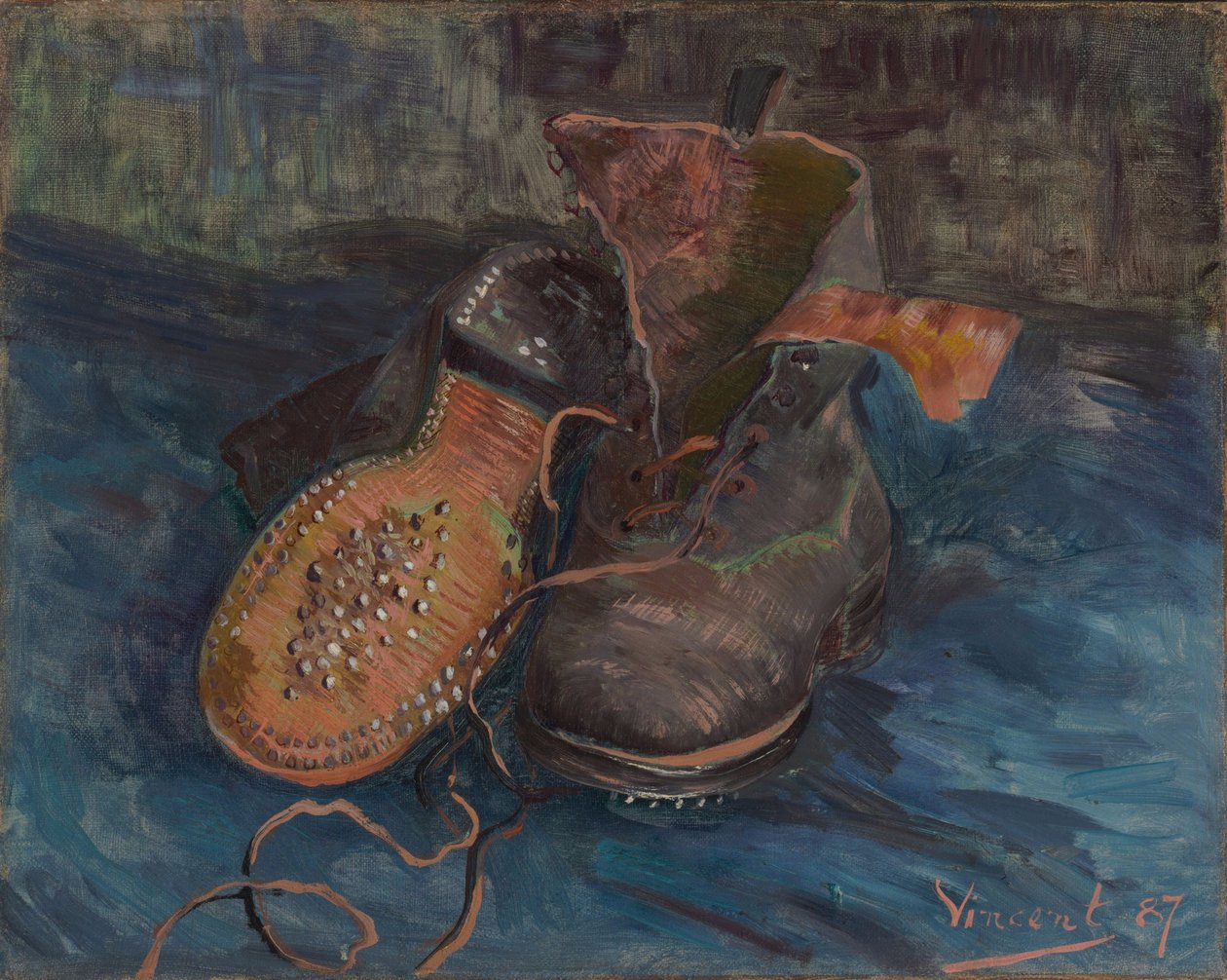 Bir çift bot by Vincent van Gogh
