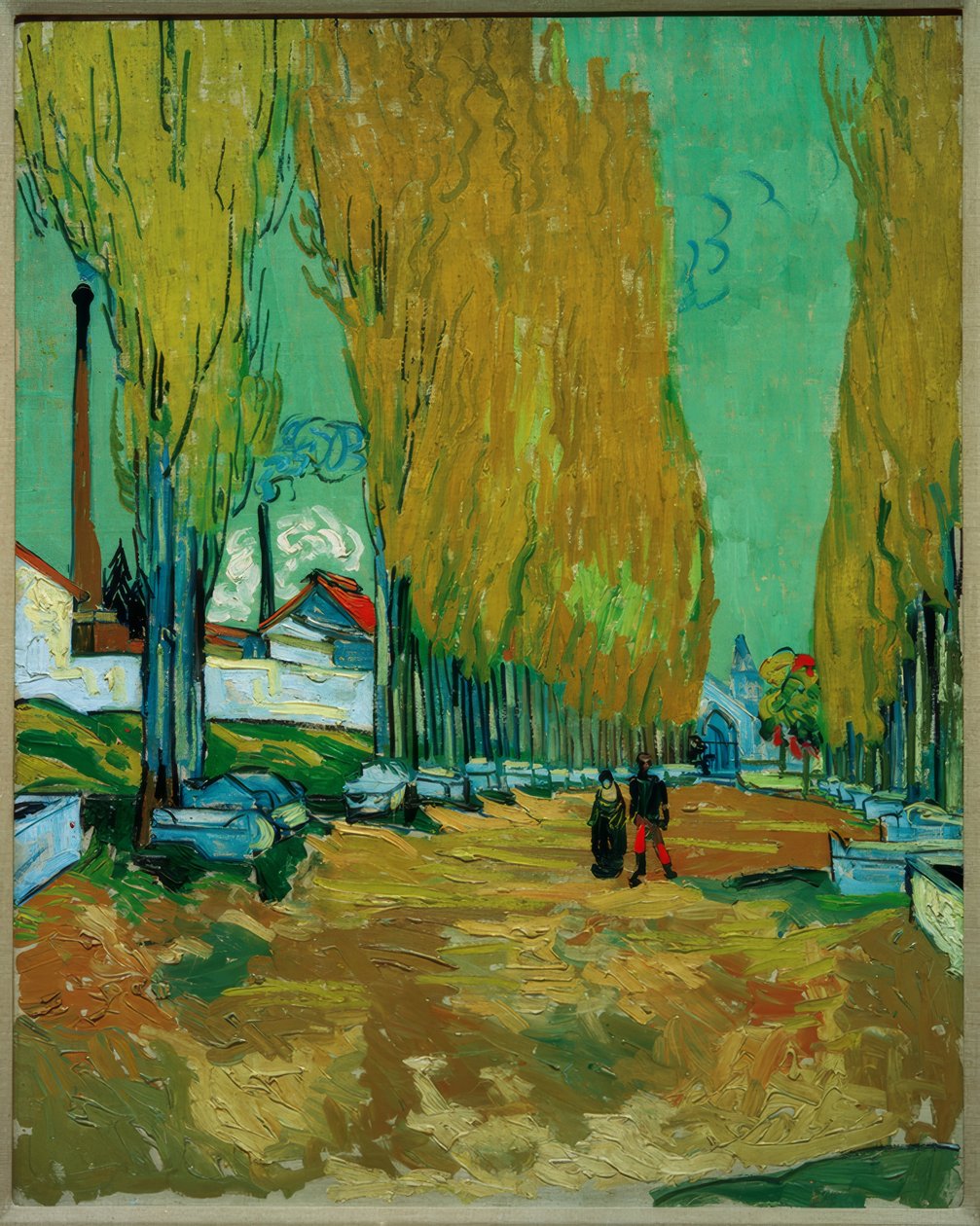 Mezarlar Sokağı (Les Alyscamps) by Vincent van Gogh