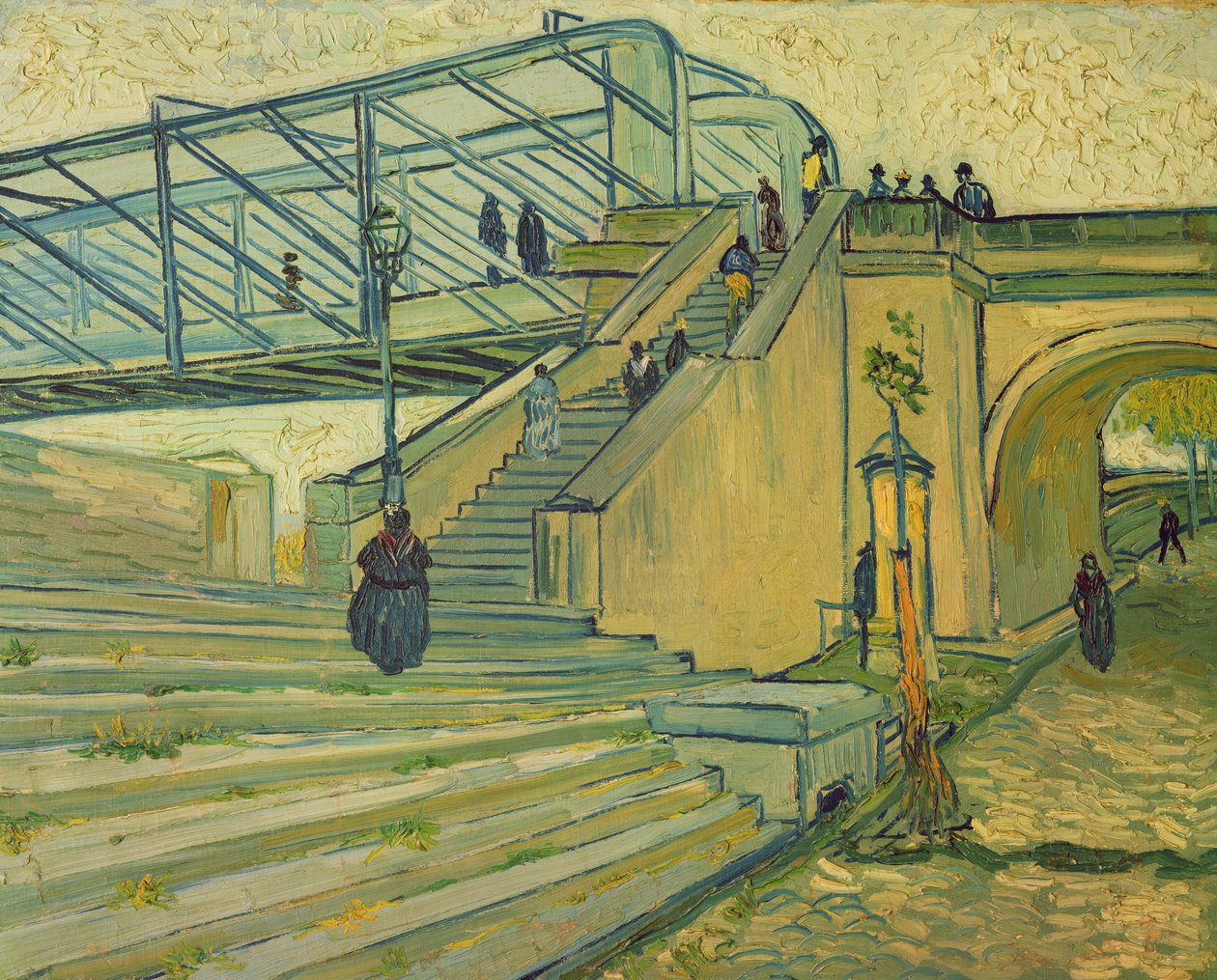 Trinquetaille Köprüsü, 1888 by Vincent van Gogh