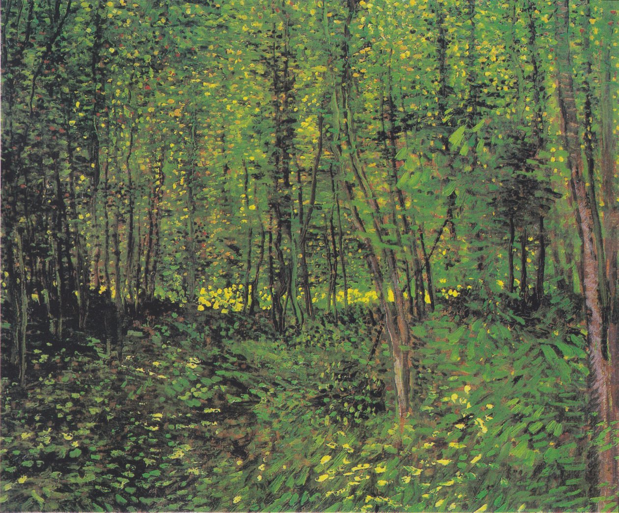 Ağaçlar ve çalılar 2 by Vincent van Gogh