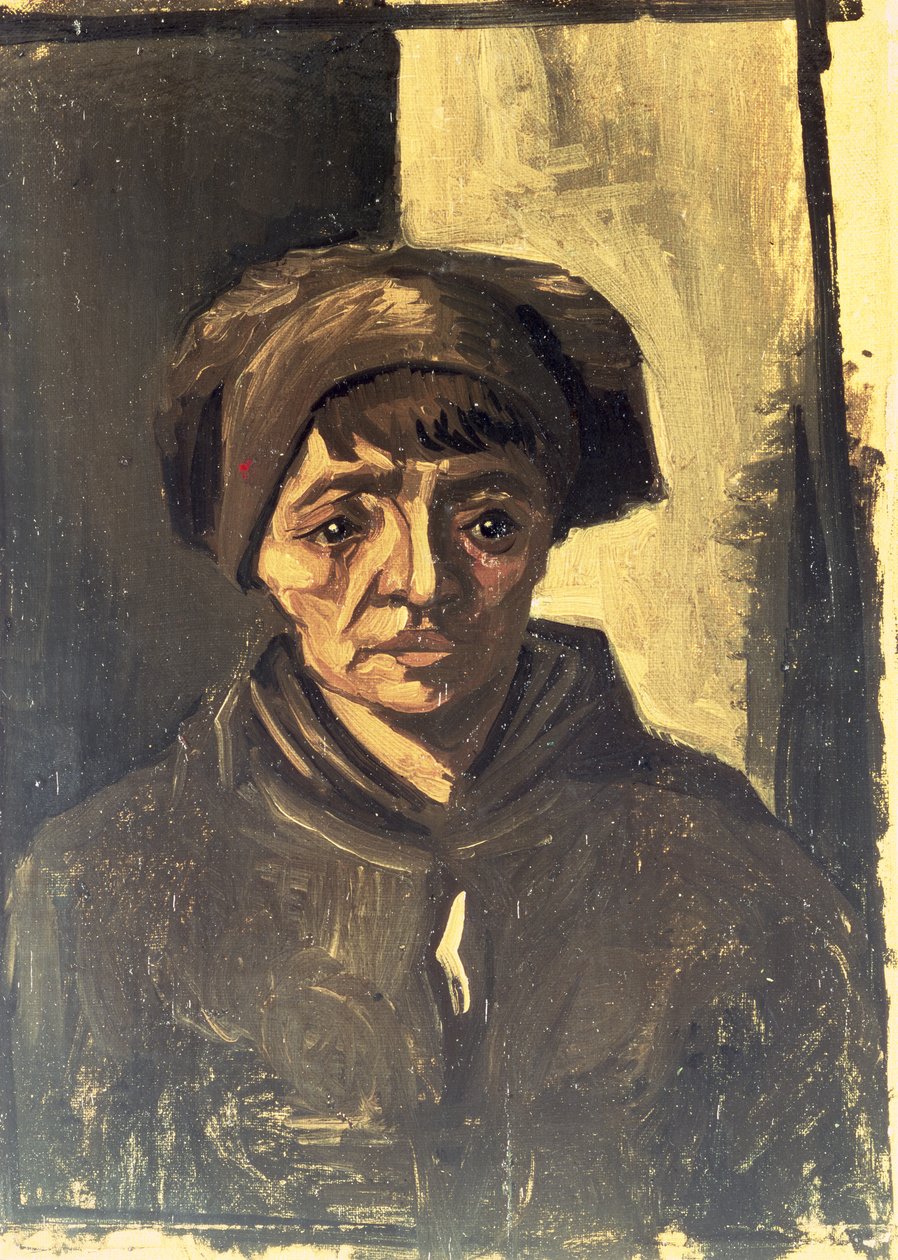 Bir Köylü Büstü, 1884 by Vincent van Gogh