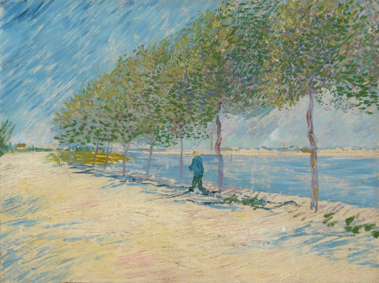 Seine tarafından by Vincent van Gogh