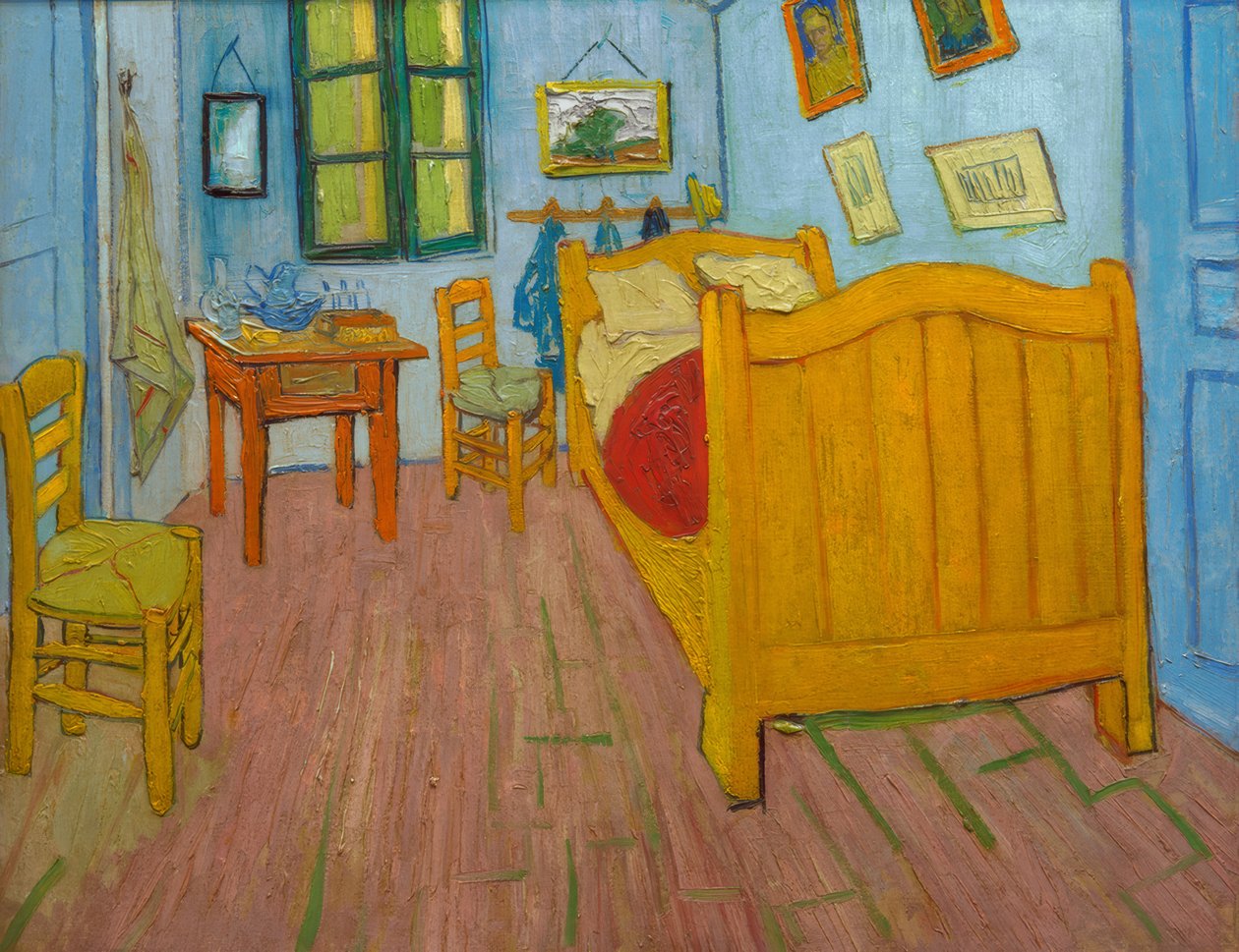 Yatak odası by Vincent van Gogh