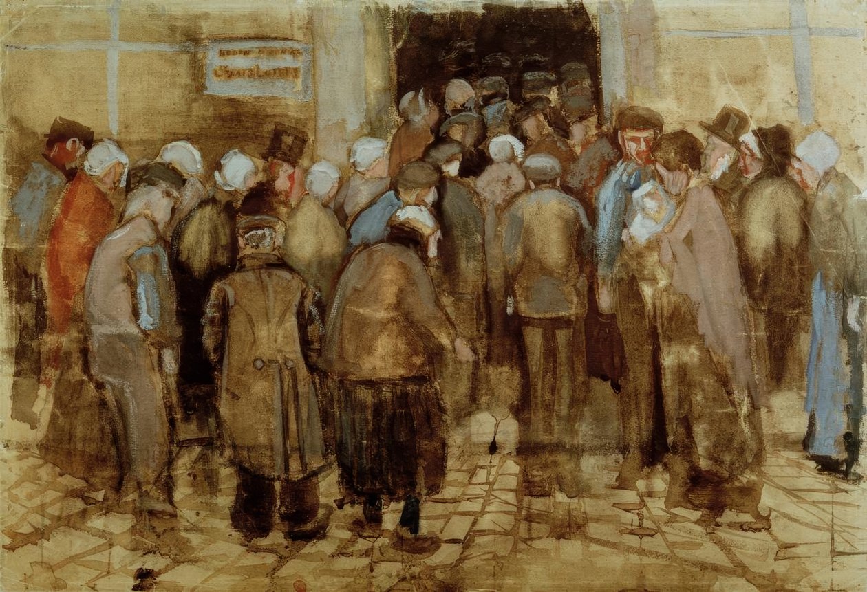 fakir ve para by Vincent van Gogh