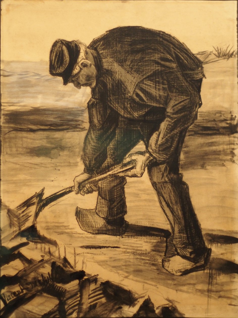 kazıcı by Vincent van Gogh