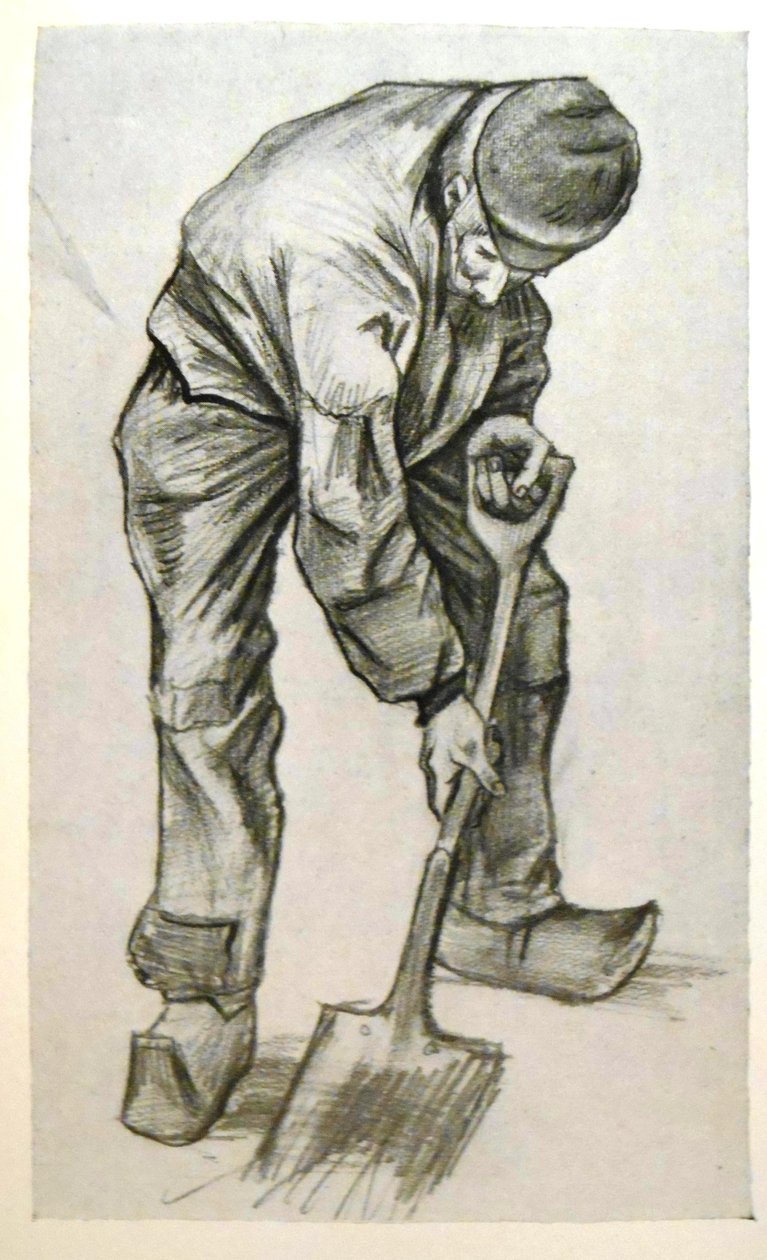 kazıcı by Vincent van Gogh
