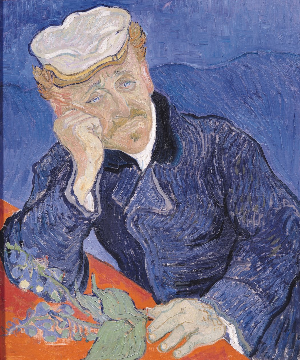 Paul Gachet, 1890 by Vincent van Gogh