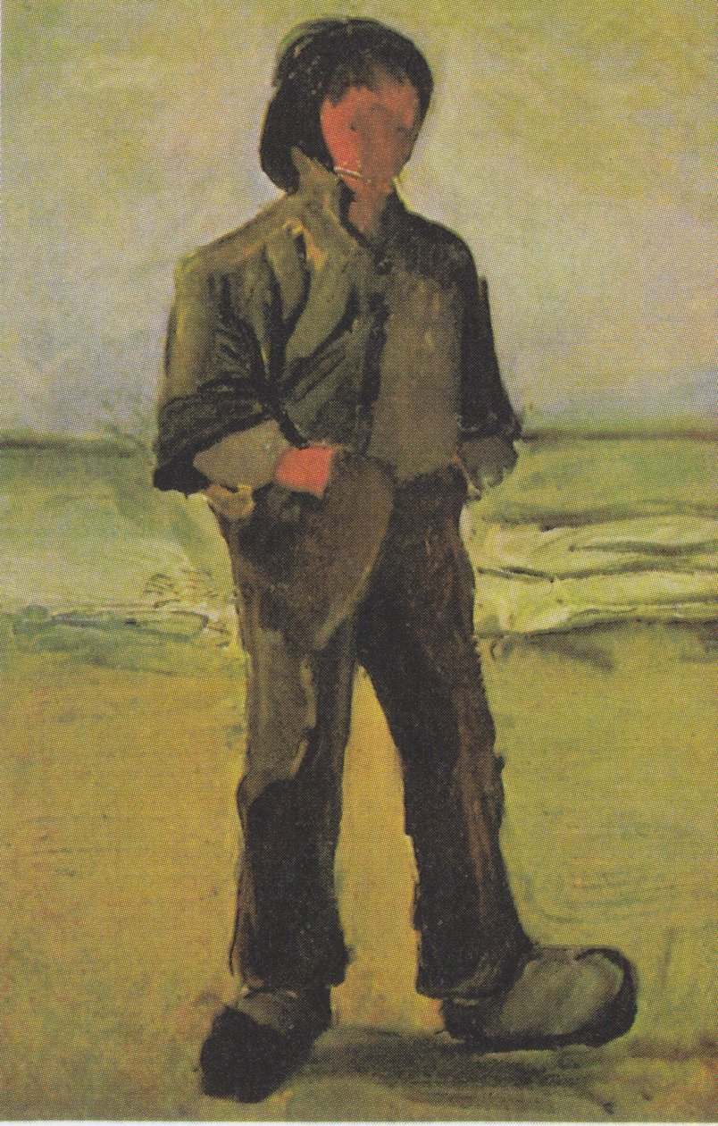 Sahilde balıkçılar by Vincent van Gogh