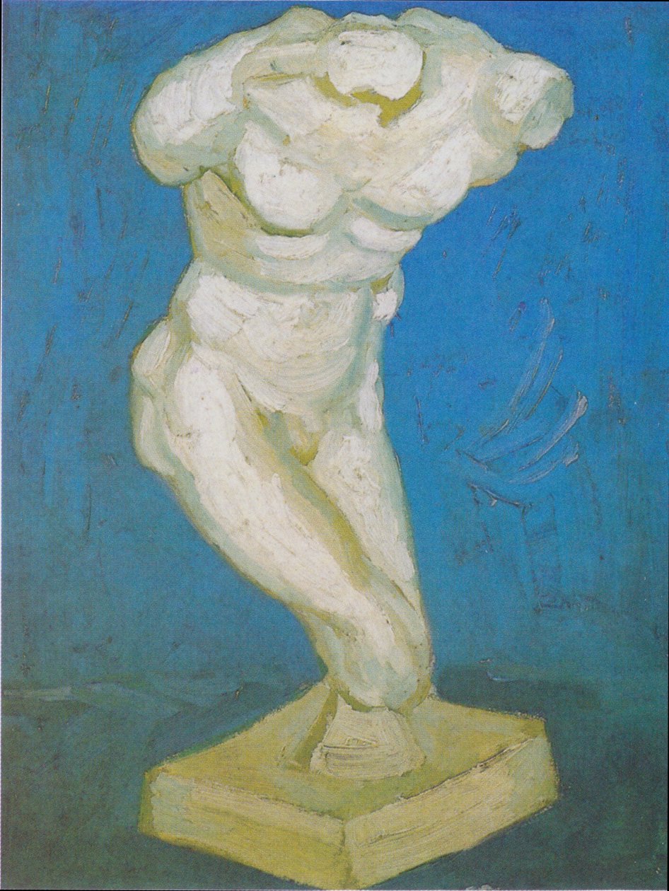 Alçı gövde (erkek) by Vincent van Gogh