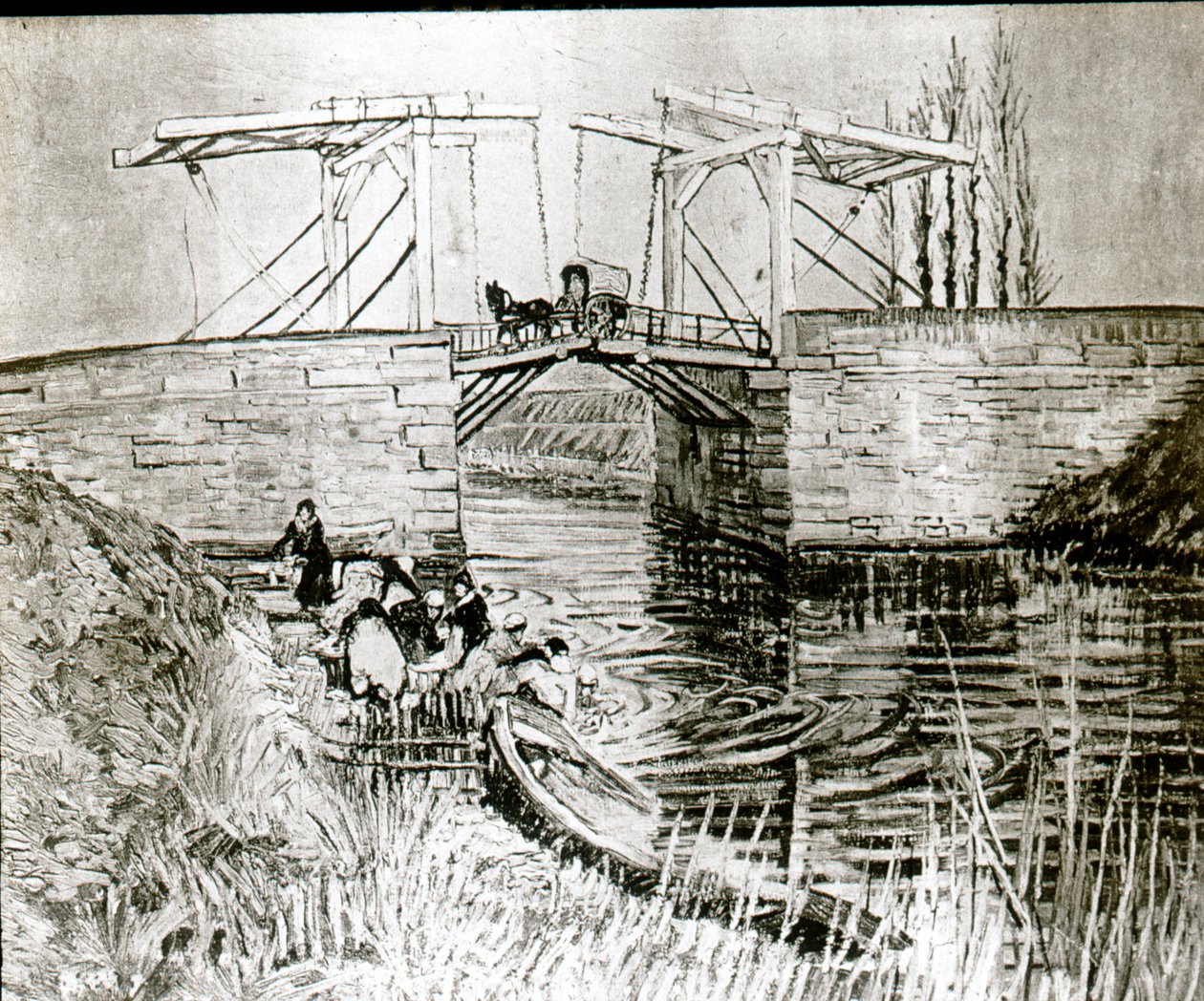 meyve bahçesinde by Vincent van Gogh