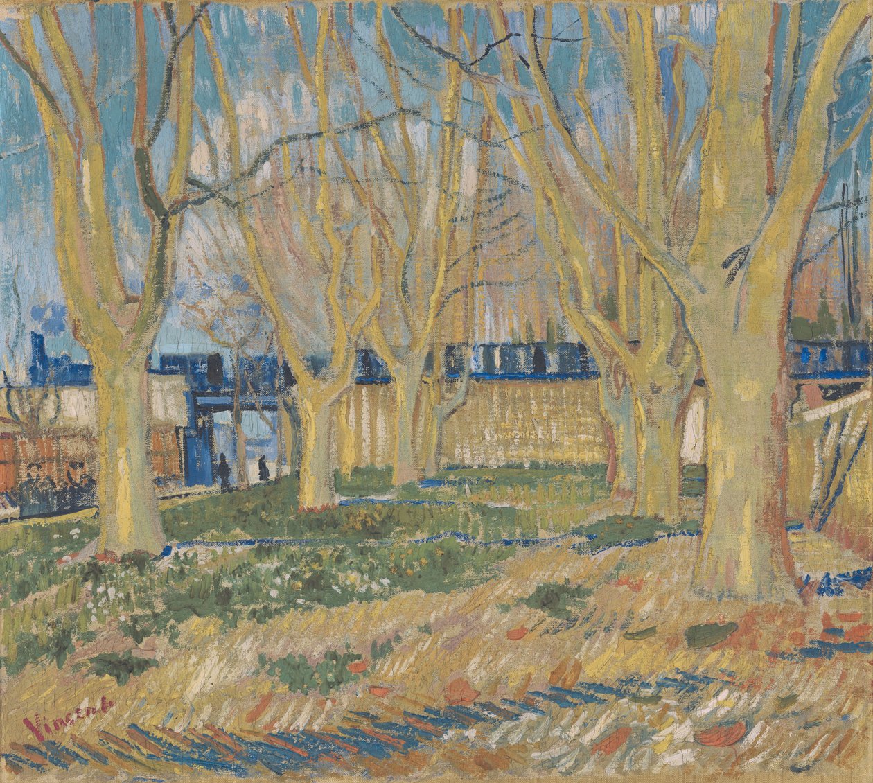 Mavi Tren by Vincent van Gogh
