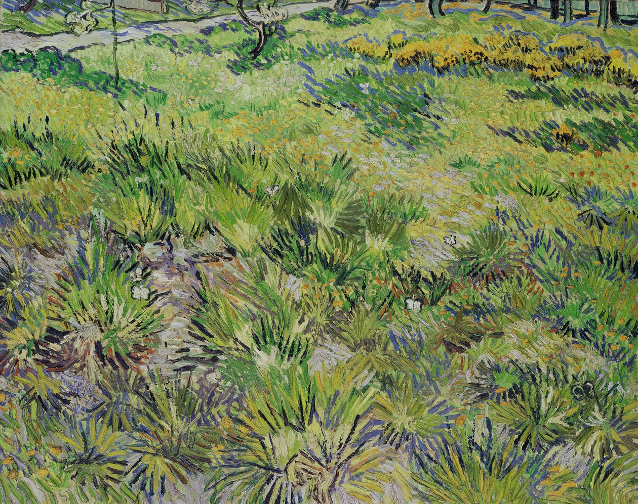 Kelebekli Çayır, 1890 by Vincent van Gogh