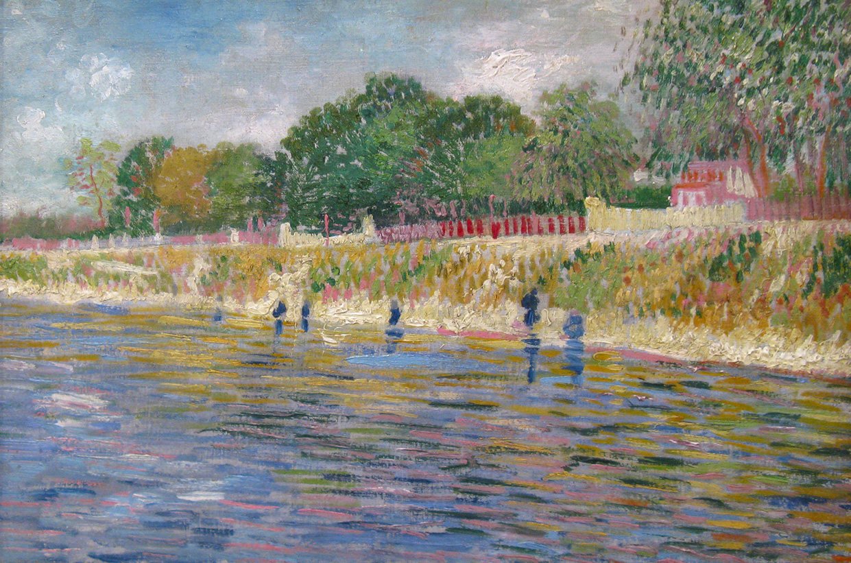 Seine Bankası by Vincent van Gogh