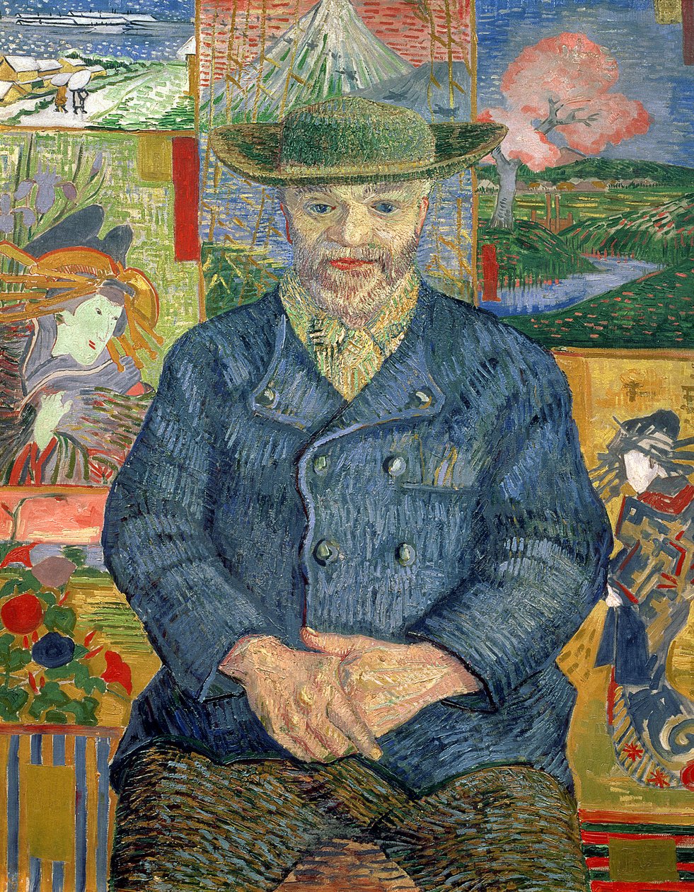 Pere Tanguy (Peder Tanguy), 1887-88 by Vincent van Gogh