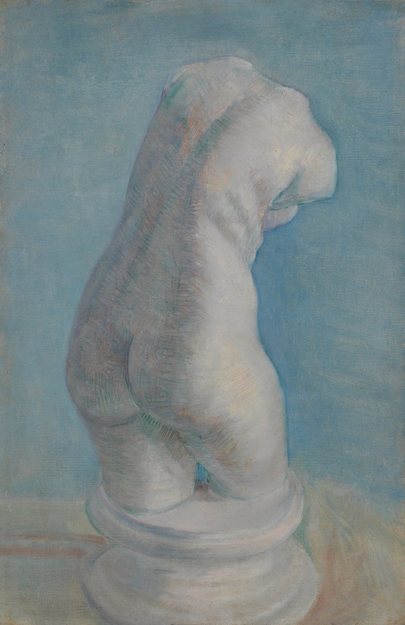 Bir Kadının Gövdesinin Alçı Dökümü by Vincent van Gogh