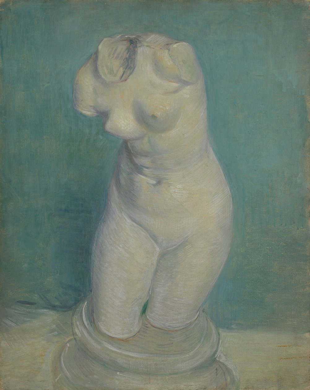 Bir Kadının Gövdesinin Alçı Dökümü by Vincent van Gogh