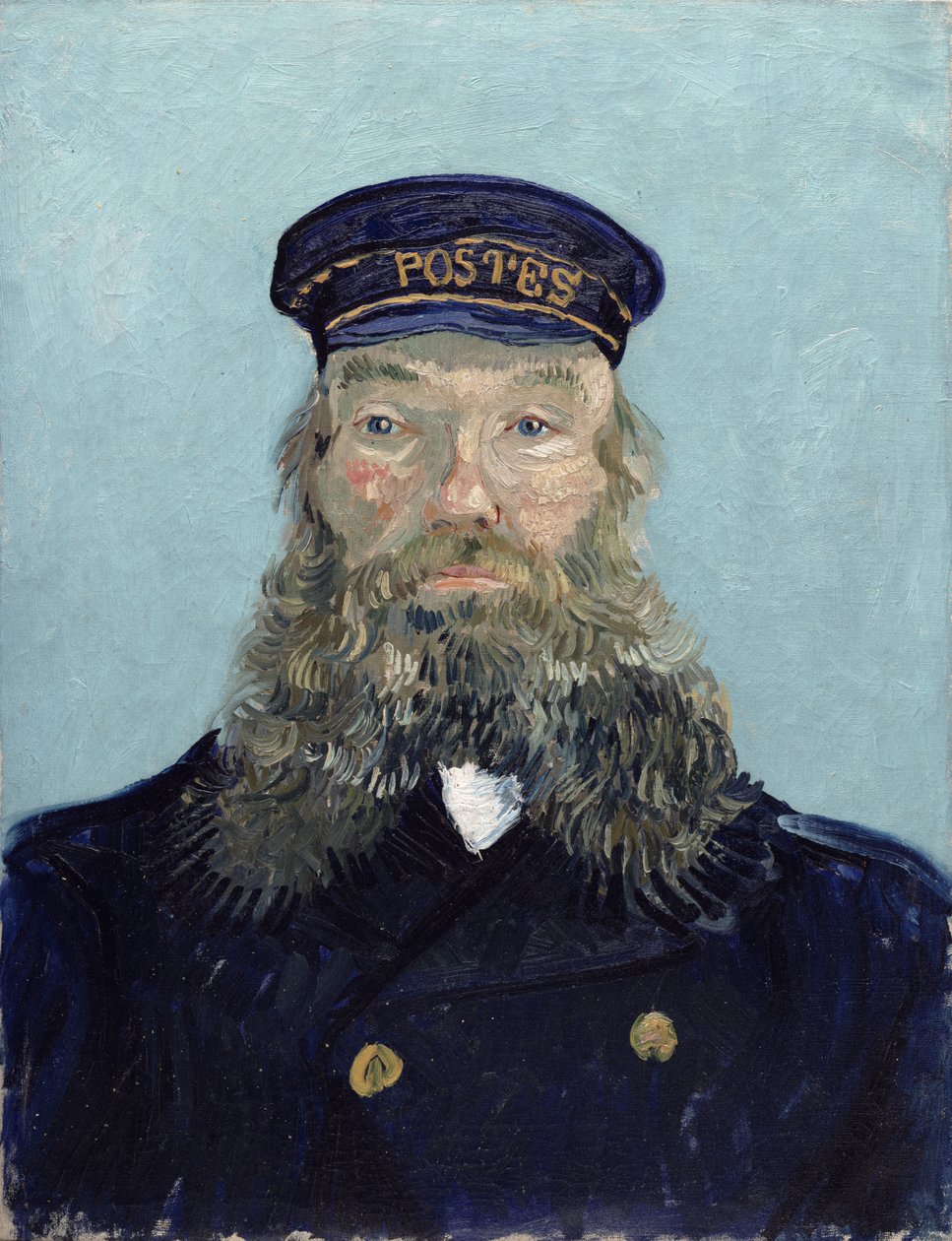 Postacı Roulin'in Portresi, 1888 by Vincent van Gogh
