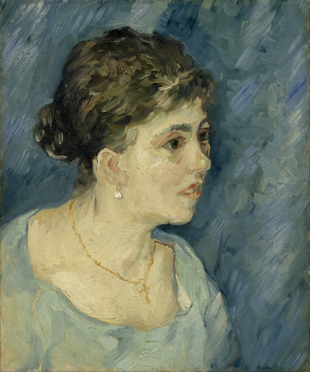 Bir fahişe portresi by Vincent van Gogh