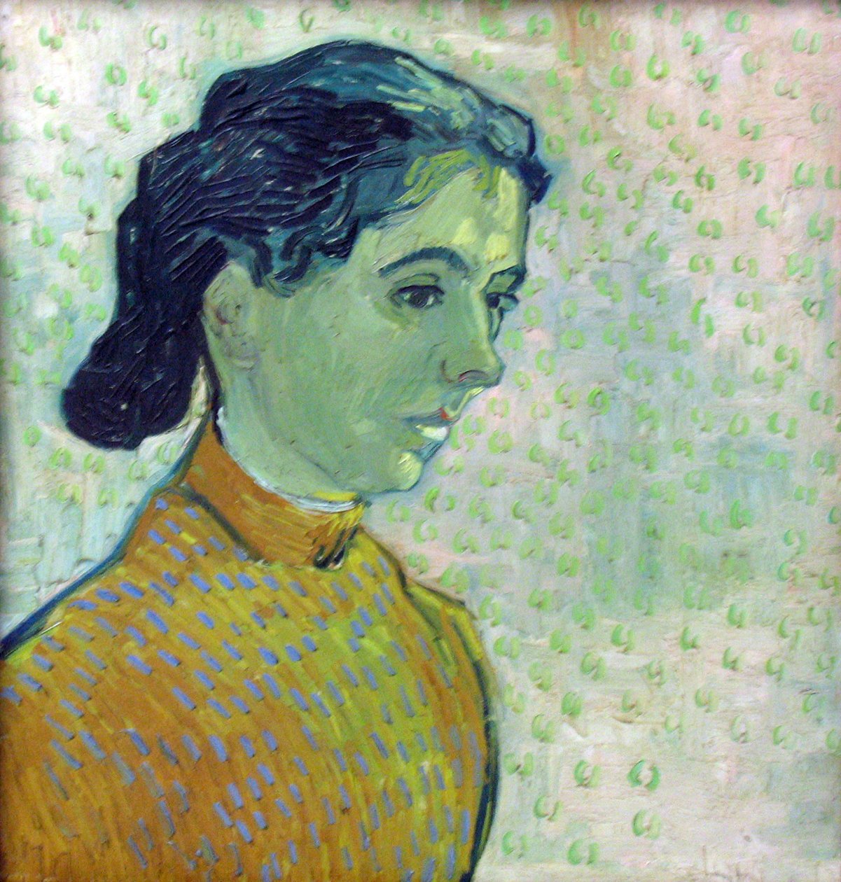 genç bir kadın portresi by Vincent van Gogh