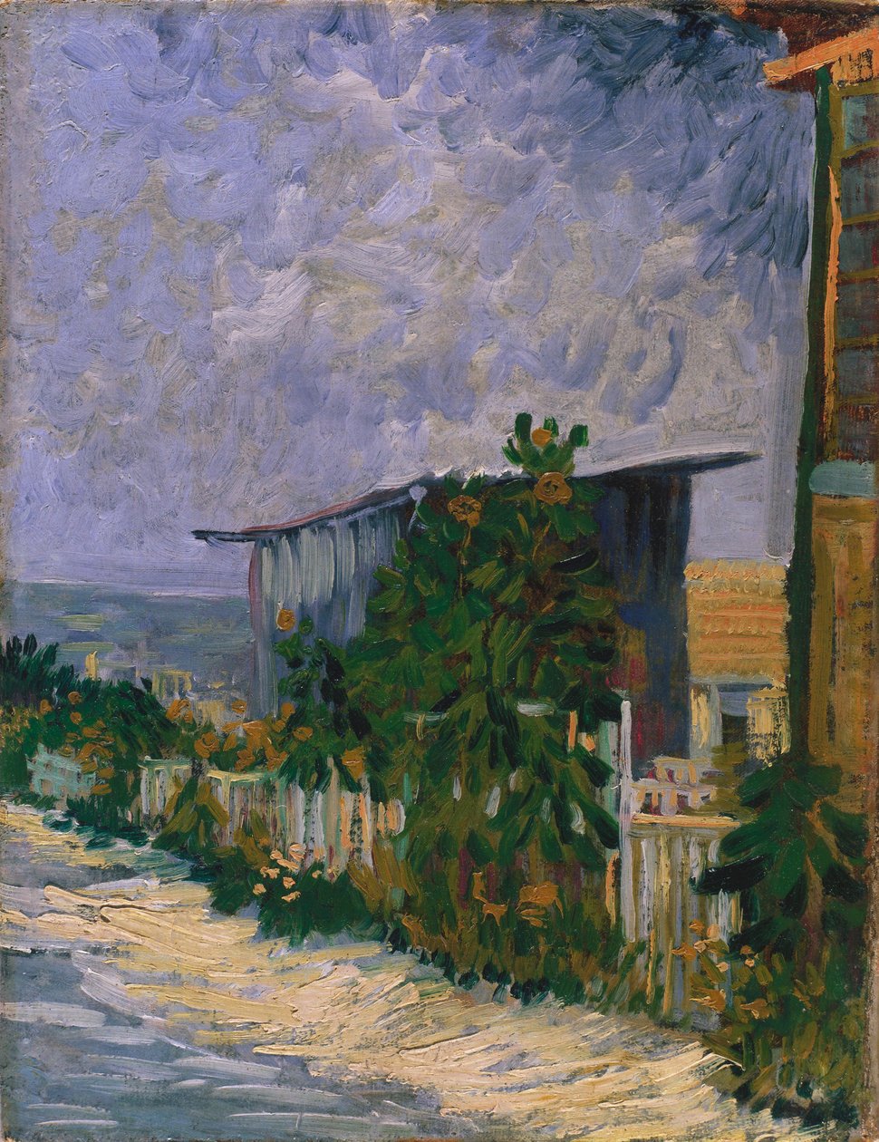 Ayçiçeği ile Montmartre