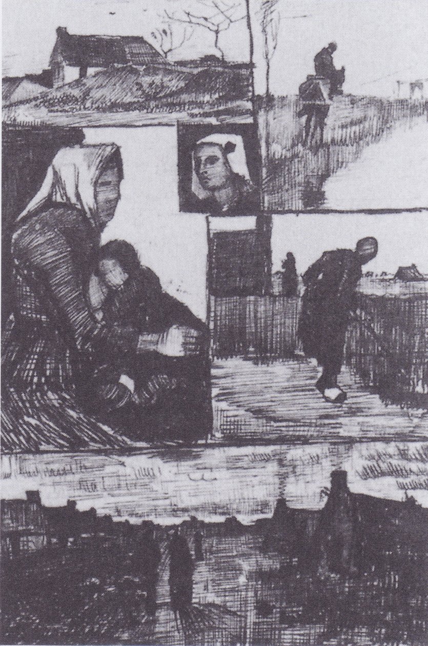 Eskiz sayfası by Vincent van Gogh