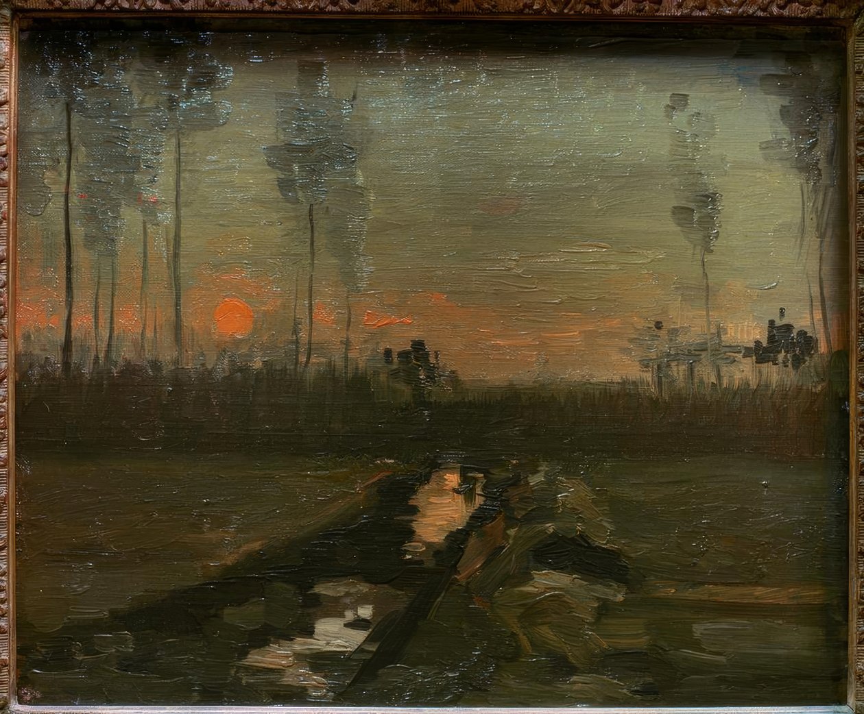 gün batımı by Vincent van Gogh