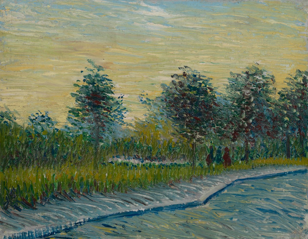 Gün Batımında Saint-Pierre Meydanı by Vincent van Gogh
