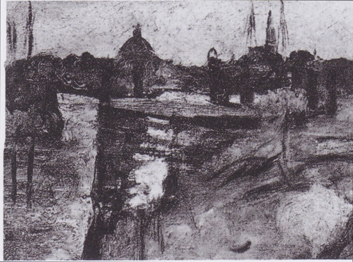 Amsterdam şehir manzarası by Vincent van Gogh