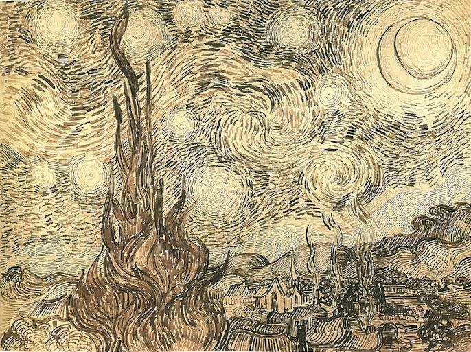 Yıldızlı Gece by Vincent van Gogh