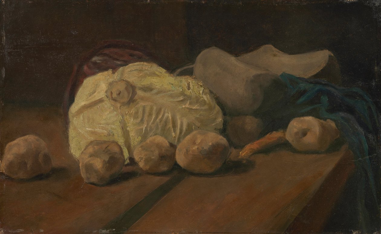 Lahana ve Takunya ile Natürmort by Vincent van Gogh