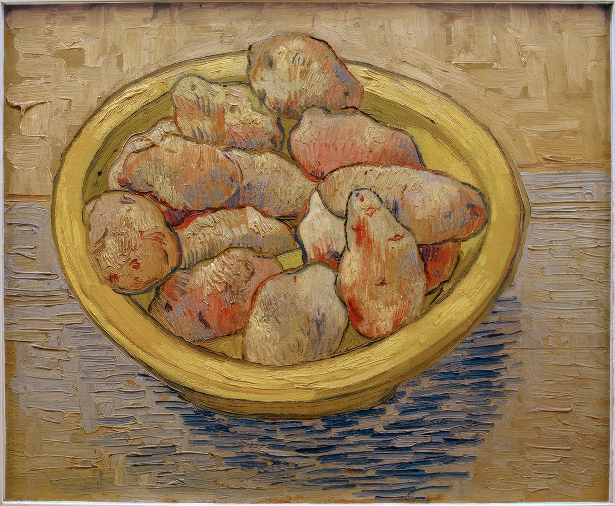 Sarı kapta patates ile natürmort by Vincent van Gogh