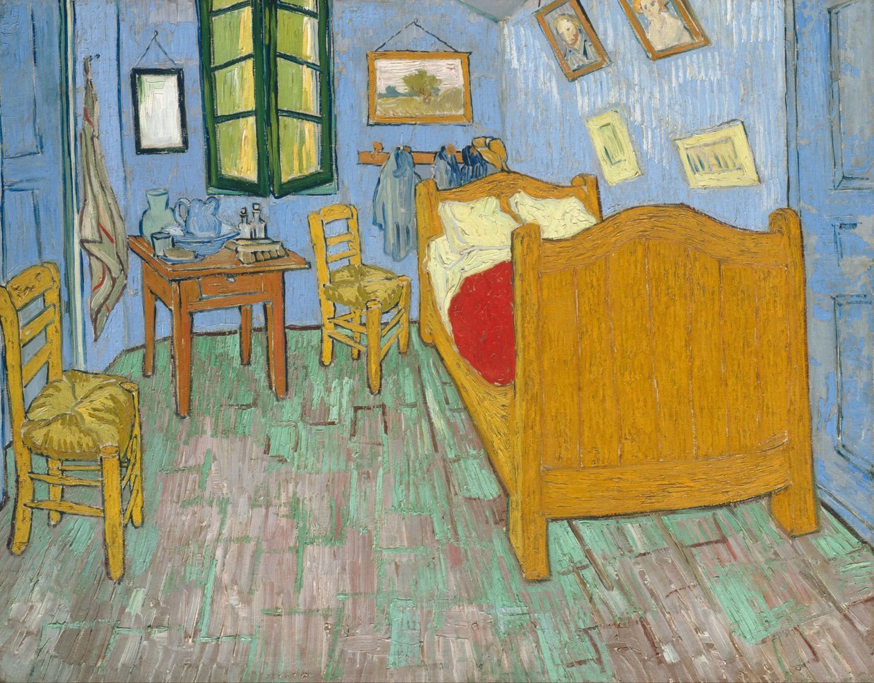 Yatak odası by Vincent van Gogh