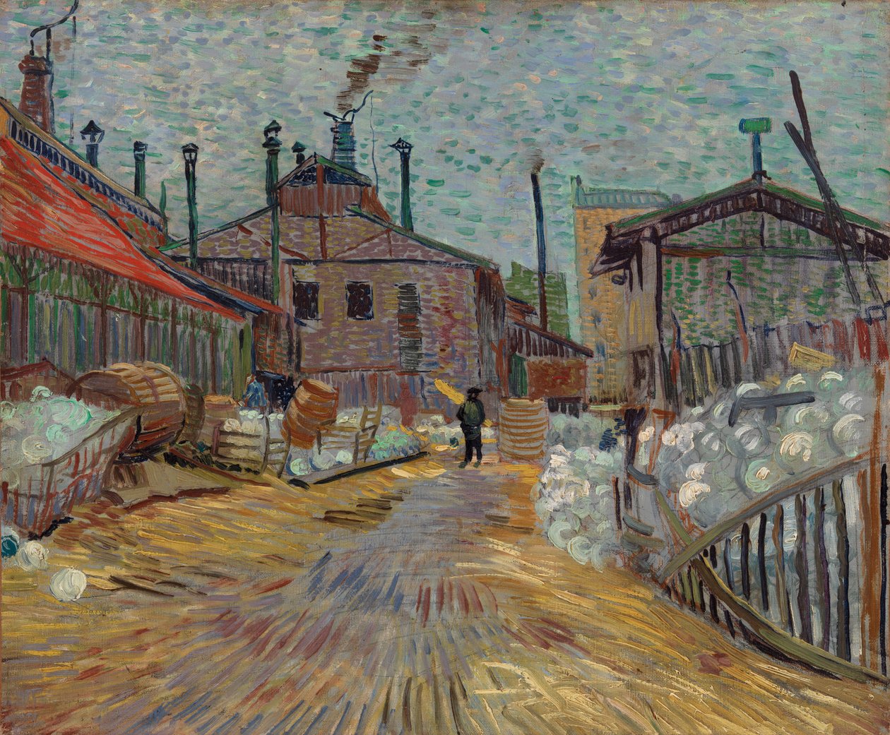 Fabrika by Vincent van Gogh